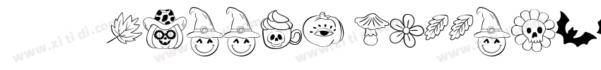 免费获取 Groovy Halloween Font字体转换